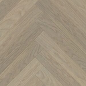 Herringbone R+L T&G P Oak Nordic S Sandstone Light Brushed Extra Matt Lacquered 5% gloss